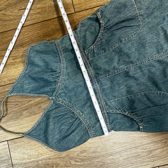 Old Navy Blue Denim Mini Dress - Picture 5 of 10
